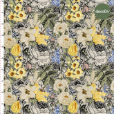 Flower Garden Patterned Digital Printed Fabric